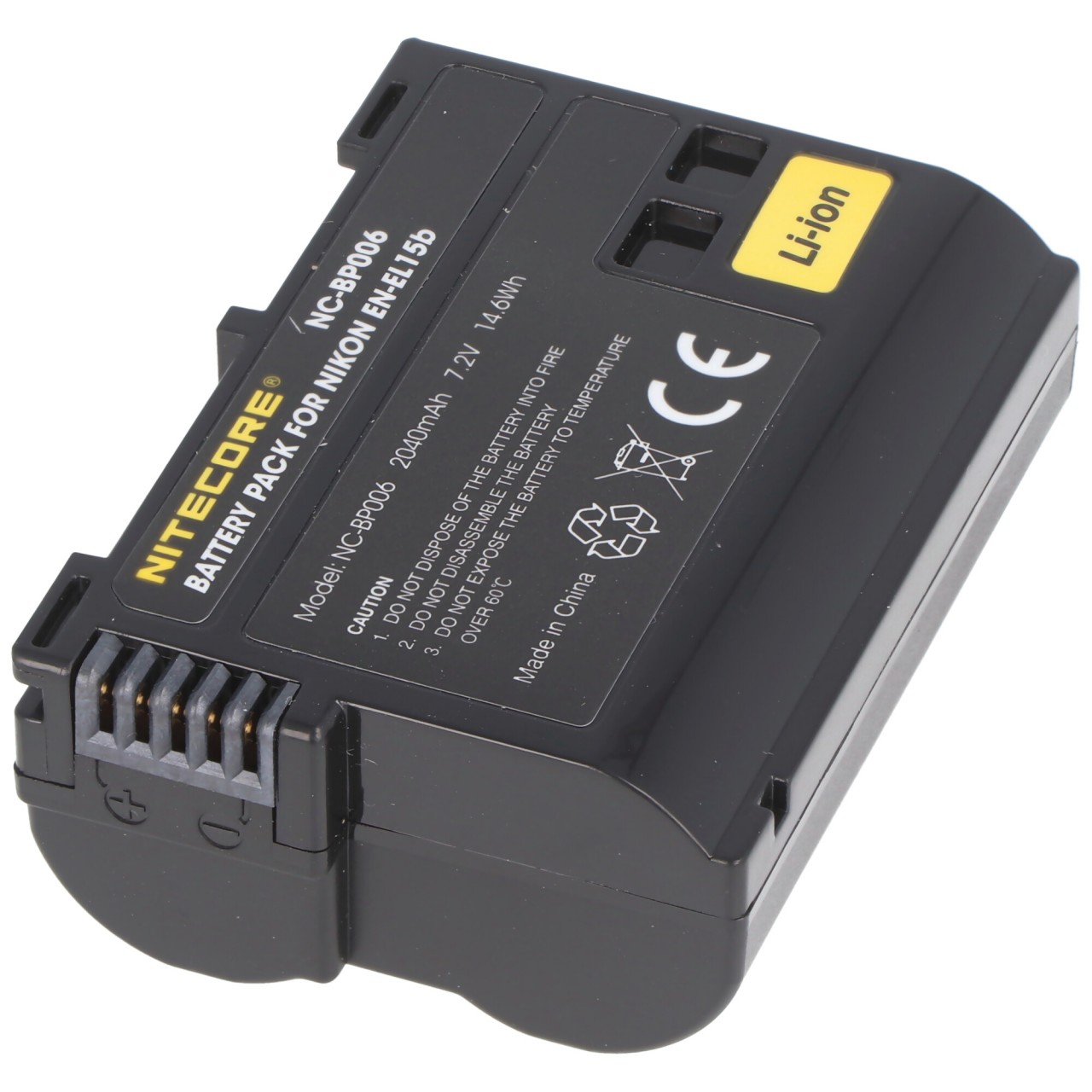 Nitecore EN-EL15b Kamera Akku für Nikon