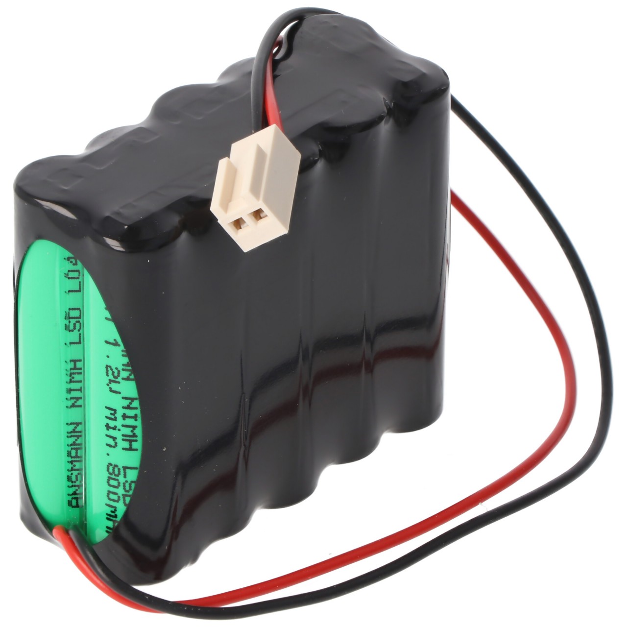 Akkupack passend für roma Rollladen 4508470 12V 800mAh AkkuPack F2x5 mit Kabel und Stecker