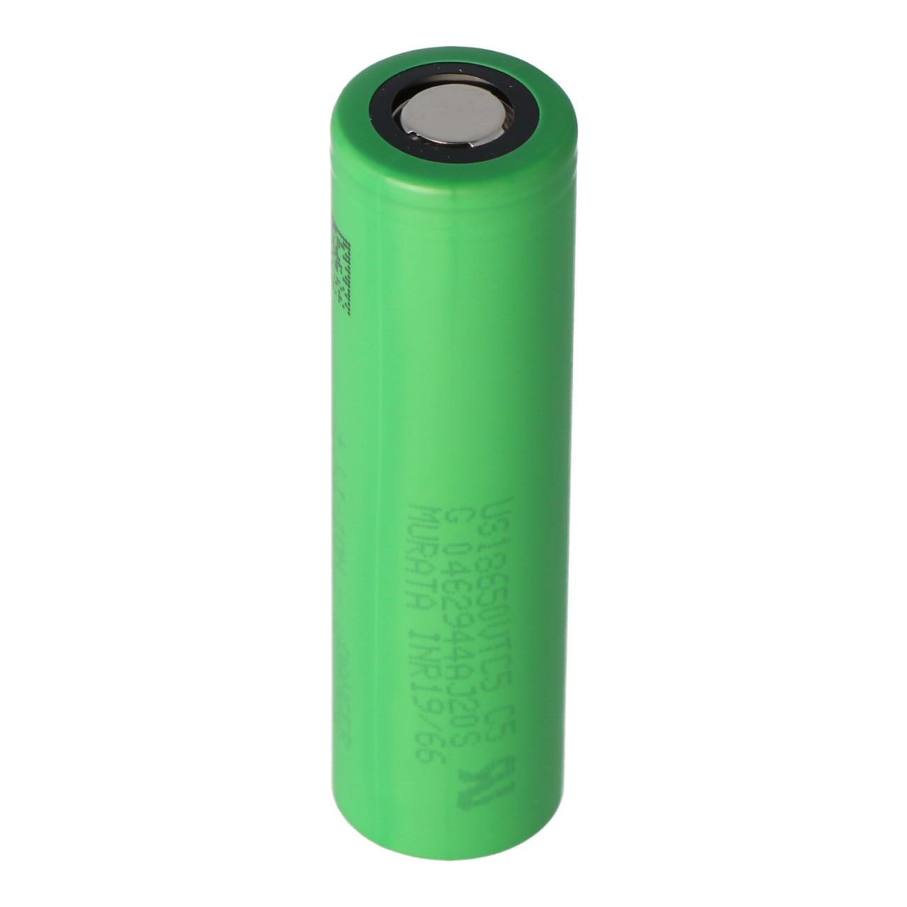 Sony Konion US18650VTC5 2600mAh, 3,6V - 3,7V, 65x18,2mm, maximal 30A Stromabgabe Flat Top