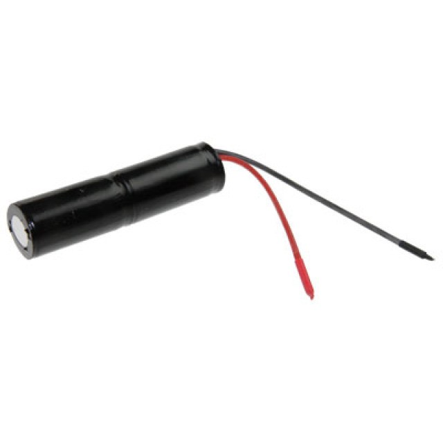 Notbeleuchtungs-Akku L1x2 Saft VNT CS mit Kabel 10cm mit offener Litze 2,4V, 1600mAh
