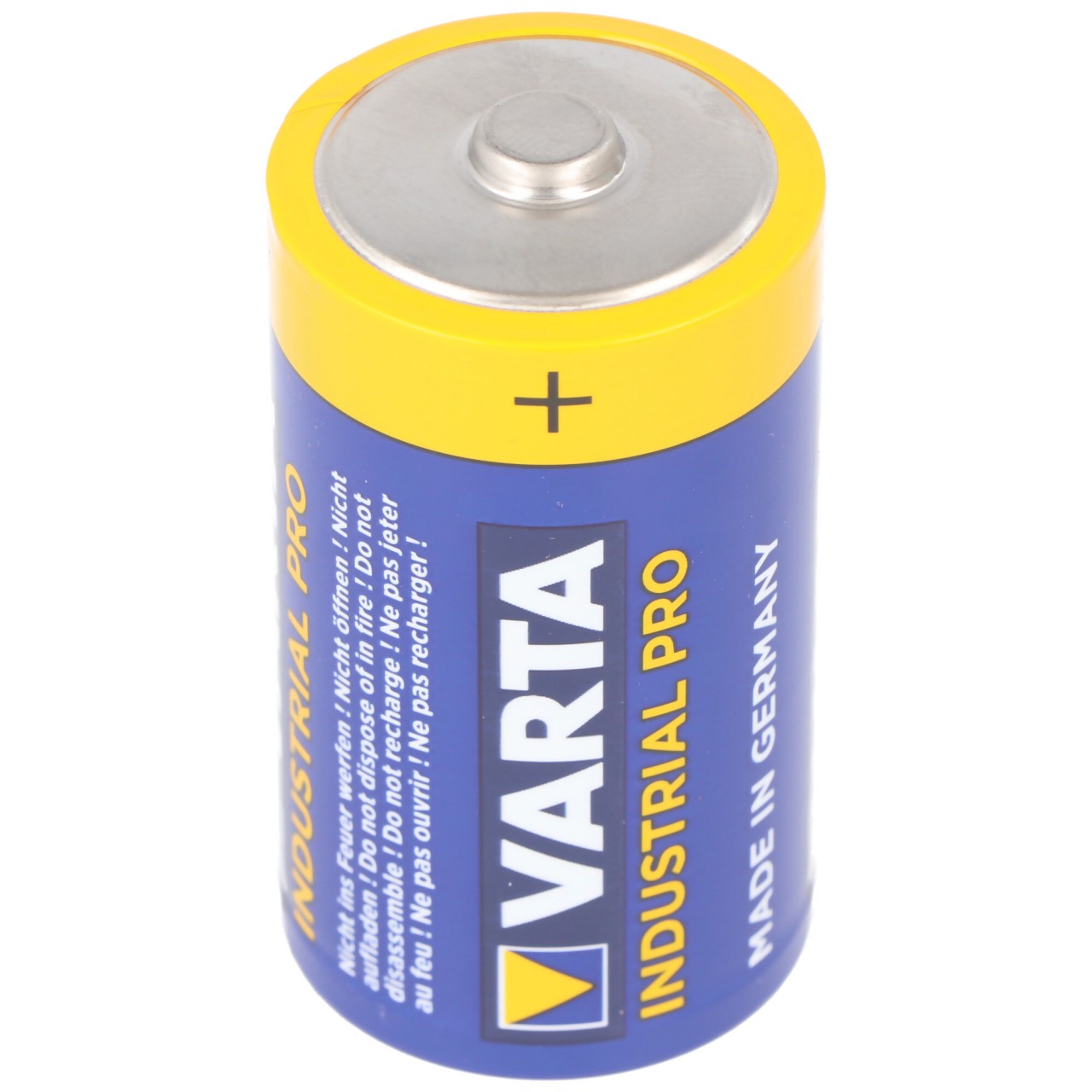 Varta 4020 Industrial 1,5 Volt max. 16500mAh Abmessungen ca. 61,5 x 34,2mm Alkaline Mono , D, LR20