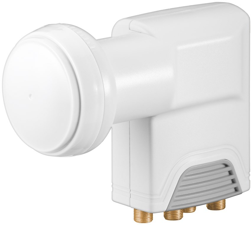 Universal Quad LNB digitaler SAT-LNB (DVB-S2) für 4 Teilnehmer (4K/UHD/HDTV/3D Empfang)