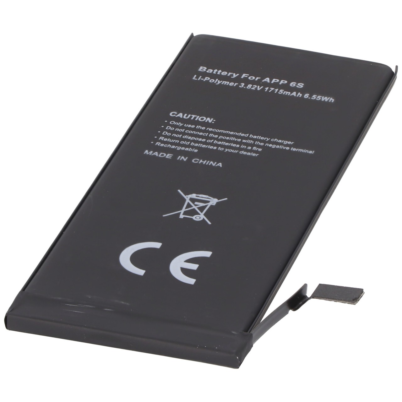 AccuCell Akku passend für den Apple iPhone 6S Akku 616-00033, 616-00036, Kapazität 1715mAh