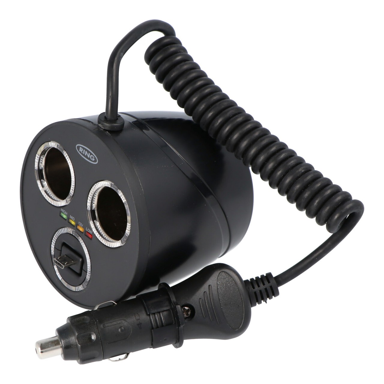 12 Volt 2fach inklusive micro-USB Ladebuchse twin für viele Anwendungen