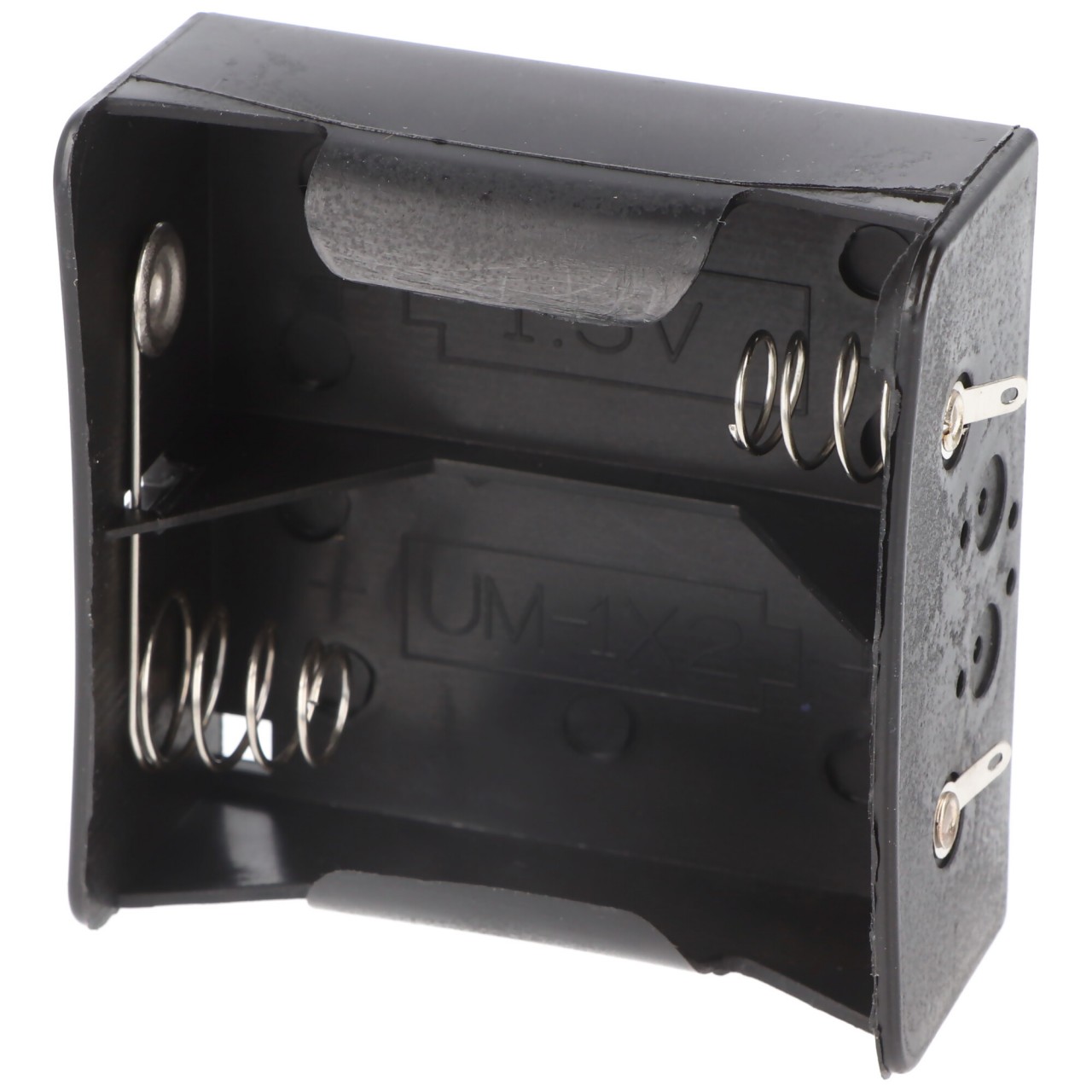 Batteriehalter für 2x Mono mit Lötanschluß – Batterie Halterung Elektronik (Kunststoff)