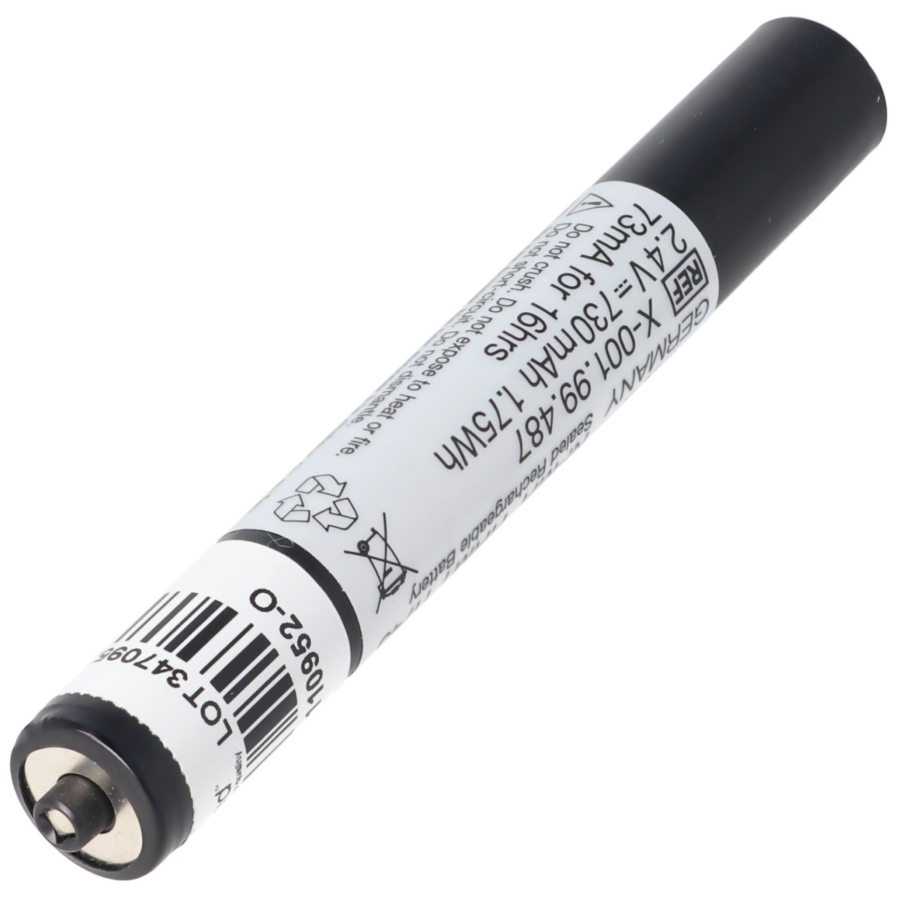 Original NiMH Akku Heine mini 2Z Typ X-001.99.487 Ni-MH HRMT 11/45 Sealed rechargeable batery