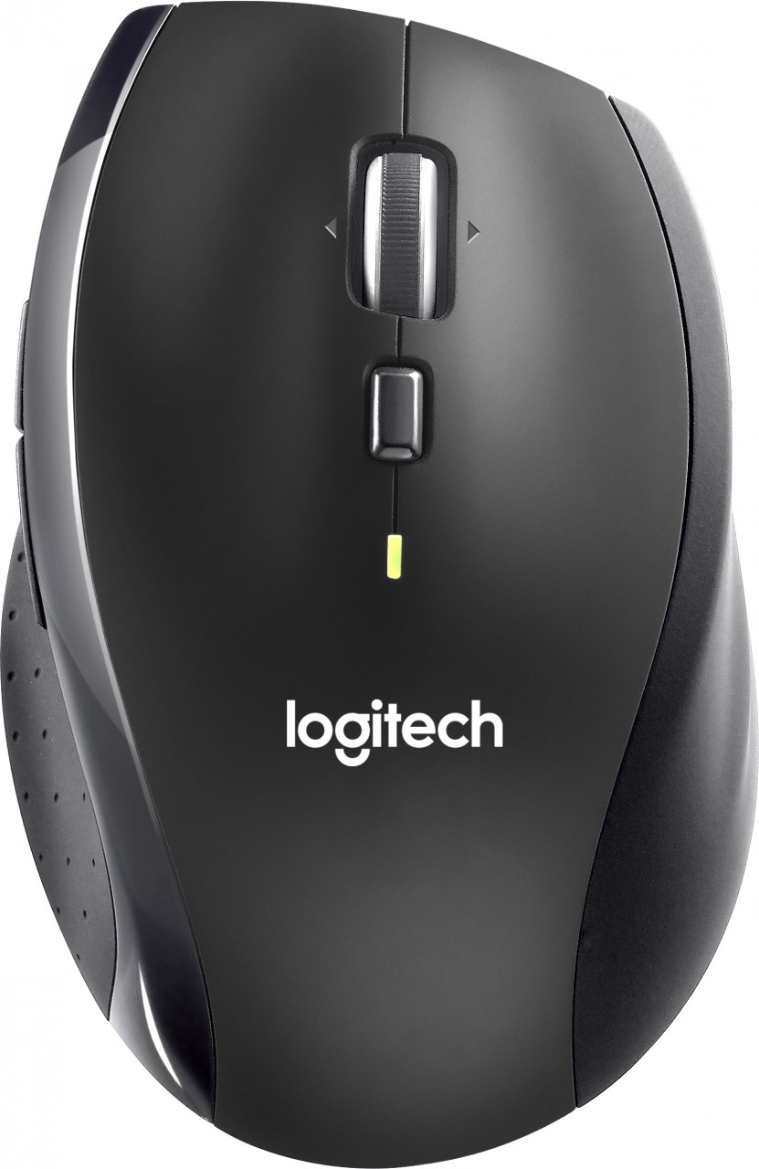 Logitech Maus M705, Marathon, Wireless, Unifying, grau Laser, 1000 dpi, 7 Tasten, Business