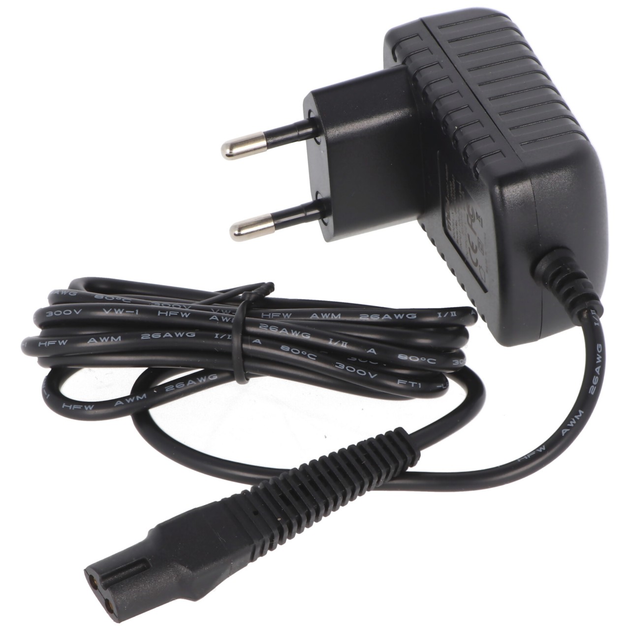 Ladegerät passend für den Braun Rasierer Series 7, Pulsonic 9000, Pulsonic 9595, Stecker nicht abgewinkelt