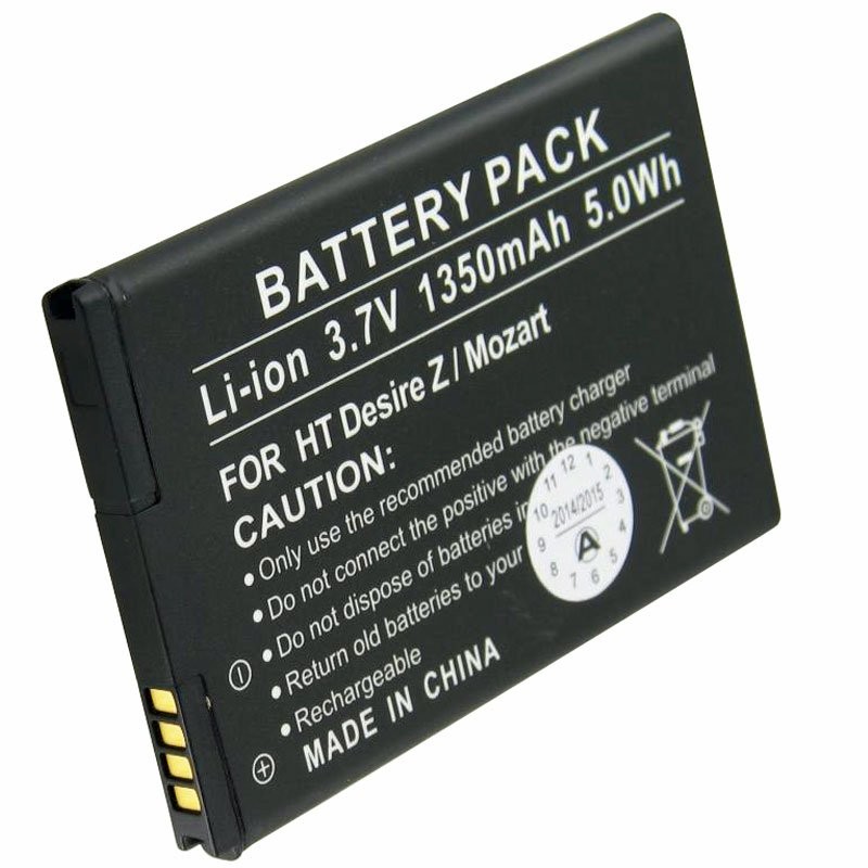 Akku passend für HTC Desire Z, Desire Mozart, BA S450 Akku