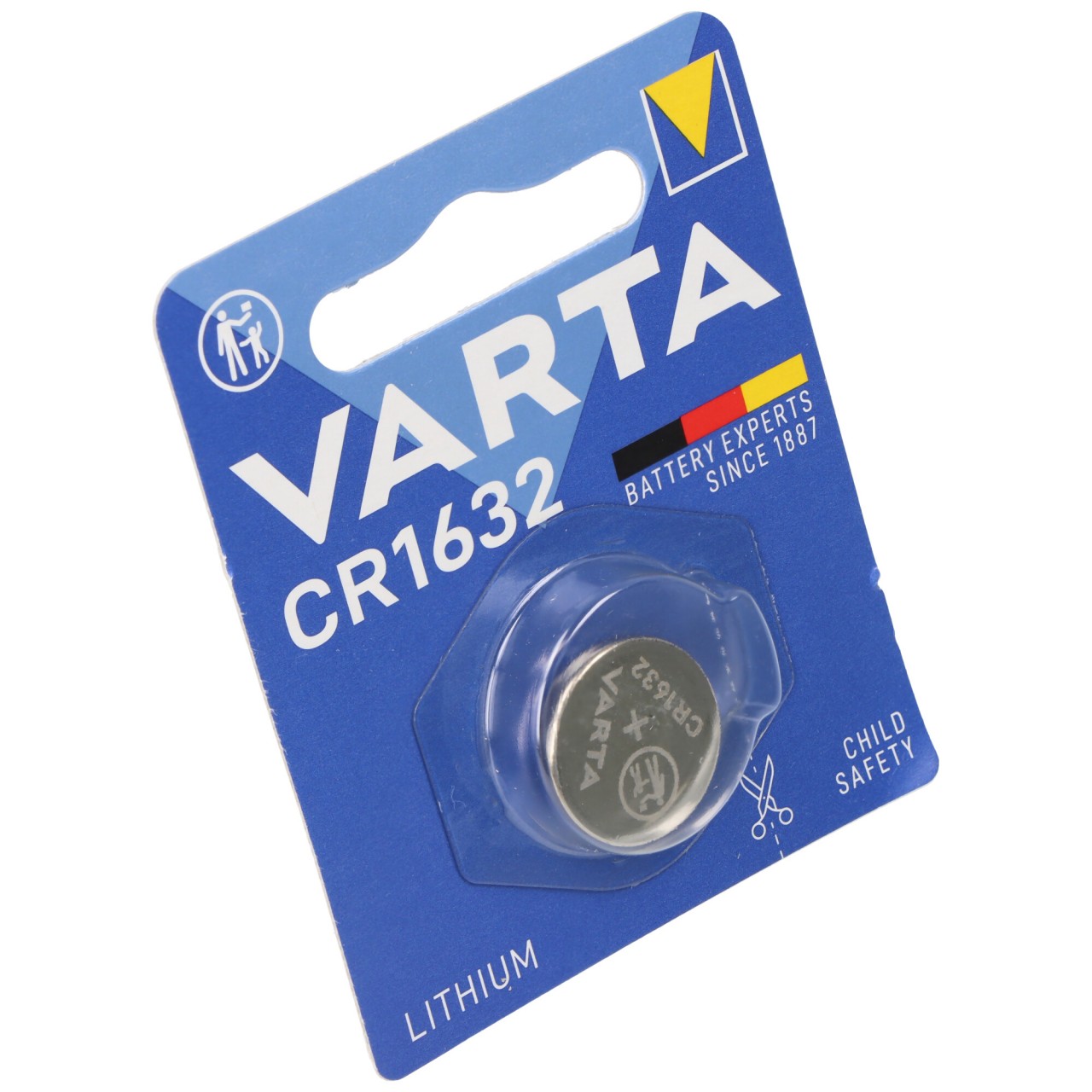 Varta CR1632 Lithium Batterie 3 Volt 140mAh