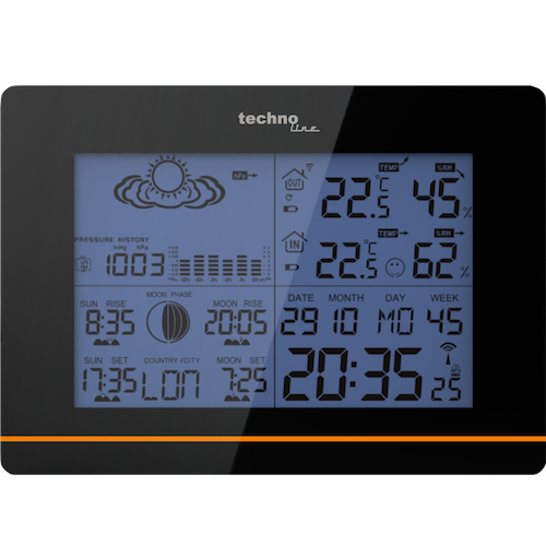 WS 6750 - Moderne Wetterstation mit Alarmfunktion