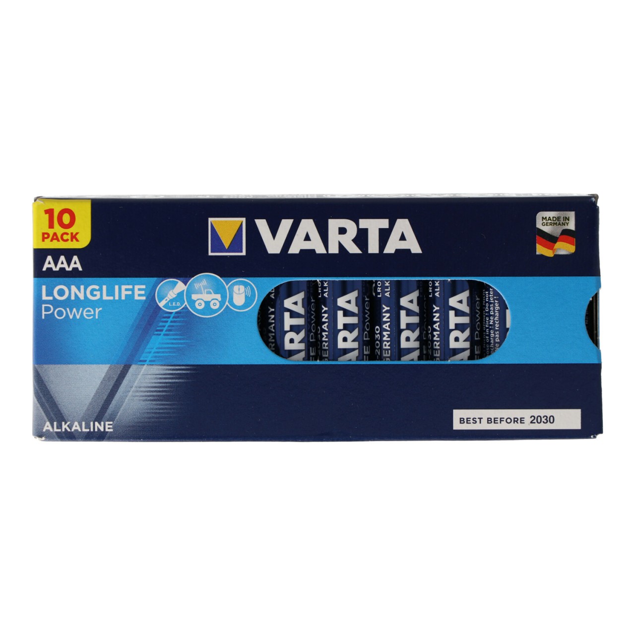Varta Longlife Power (ehem. High Energy) Micro AAA Batterien 4903 High Energy 10er Box