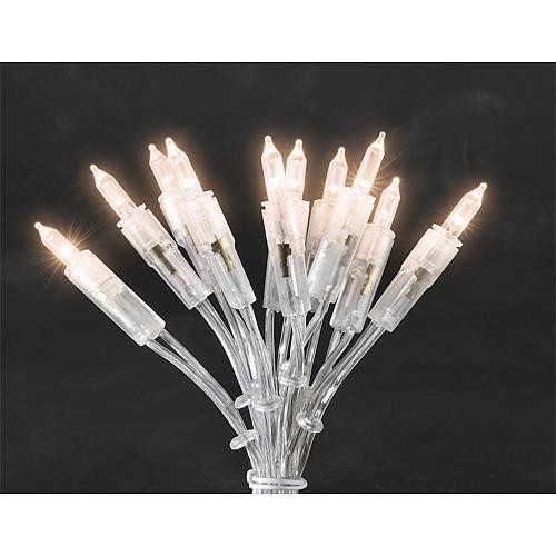 LED Minilichterkette 100 ww LED 6304-103 transparentes Kabel
