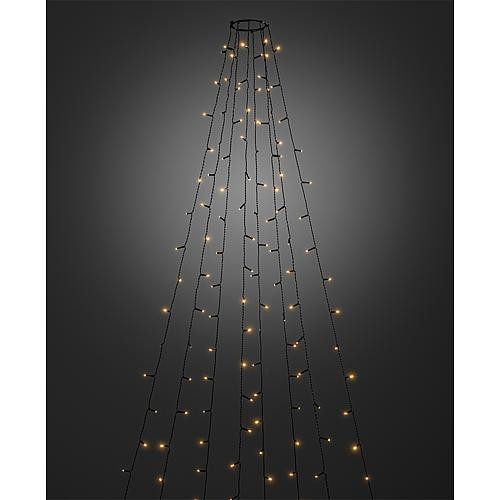 LED Baummantel innen 240 bernsteinf. LED 6365-810