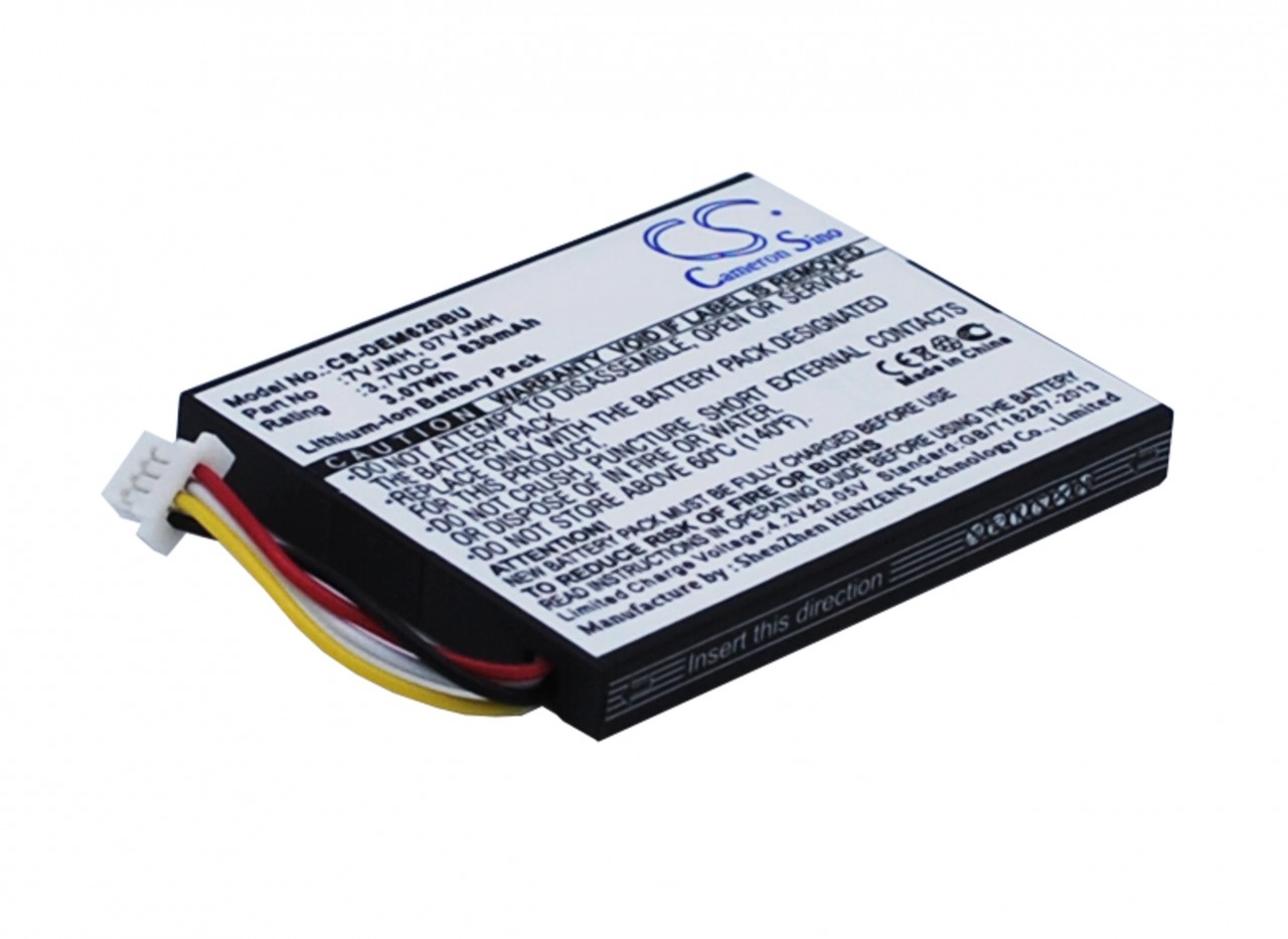 Notebook-Akku für Dell 07VJMH, 70K80, 7VJMH, T40JJ, 070K80 - 830mAh, 3,7V, Li-Ion