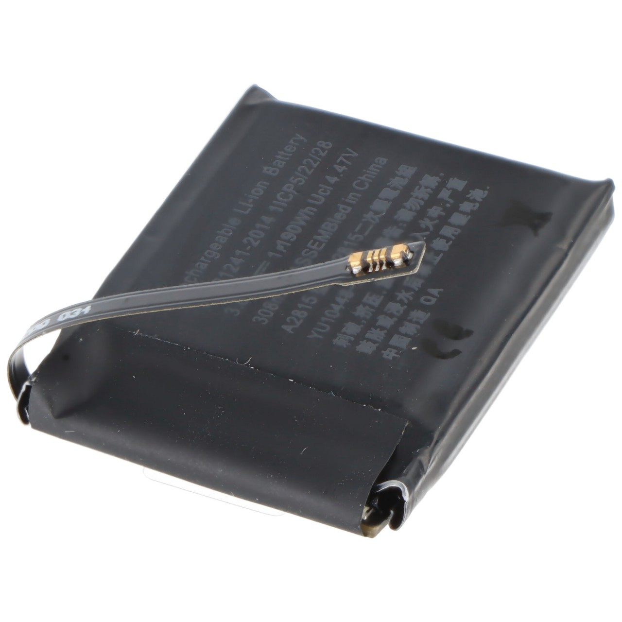 Akku passend für Apple Watch Series 8 45mm, A2771, Li-Polymer, 3,86V, 308mAh, 1,19Wh,  ohne Werkzeug