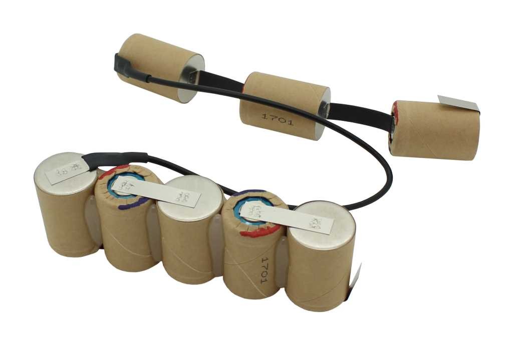 Akku für Handstaubsauger NiMH 9,6V 2000mAh passend für AEG AG813, CT96, Handstaubsauger 9,6V