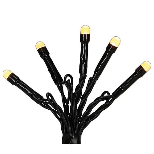 Micro LED-Lichterkette gefrostet 40 flg. bernst. 3810-800