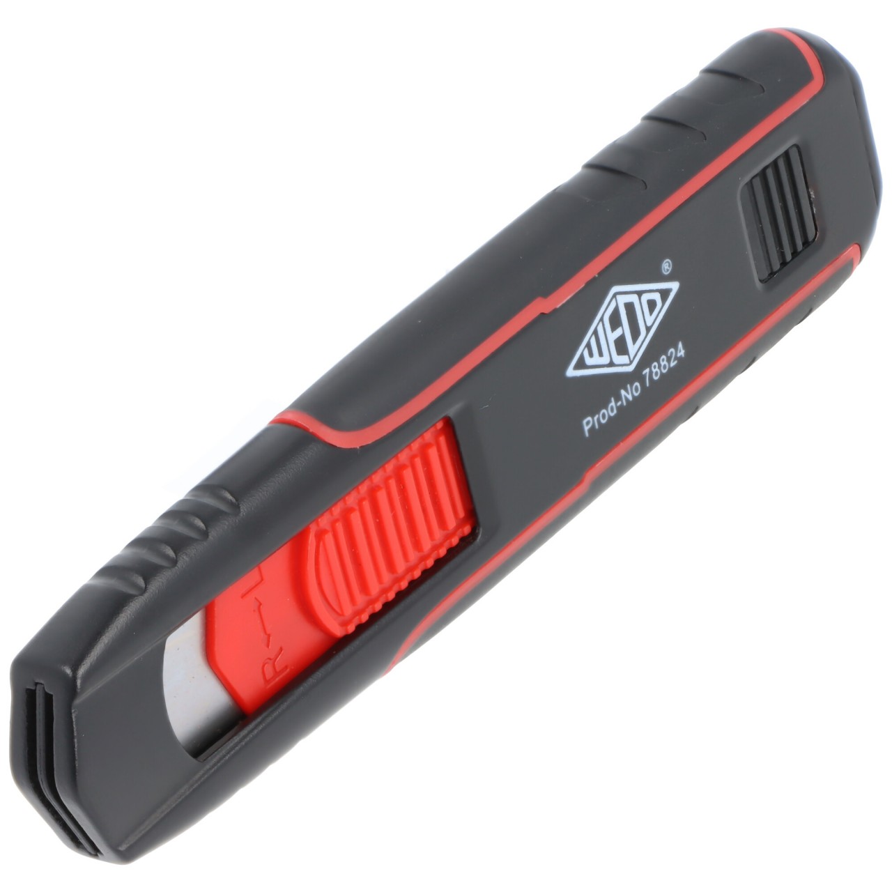 Safety-Cutter Double Side 2in1 Cutter, mit Hakenklinge und Standardklinge, gummierte Griffzone