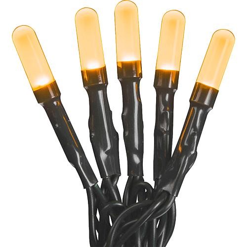 Micro LED Lichterkette 50 bernstein. LED 6347-820