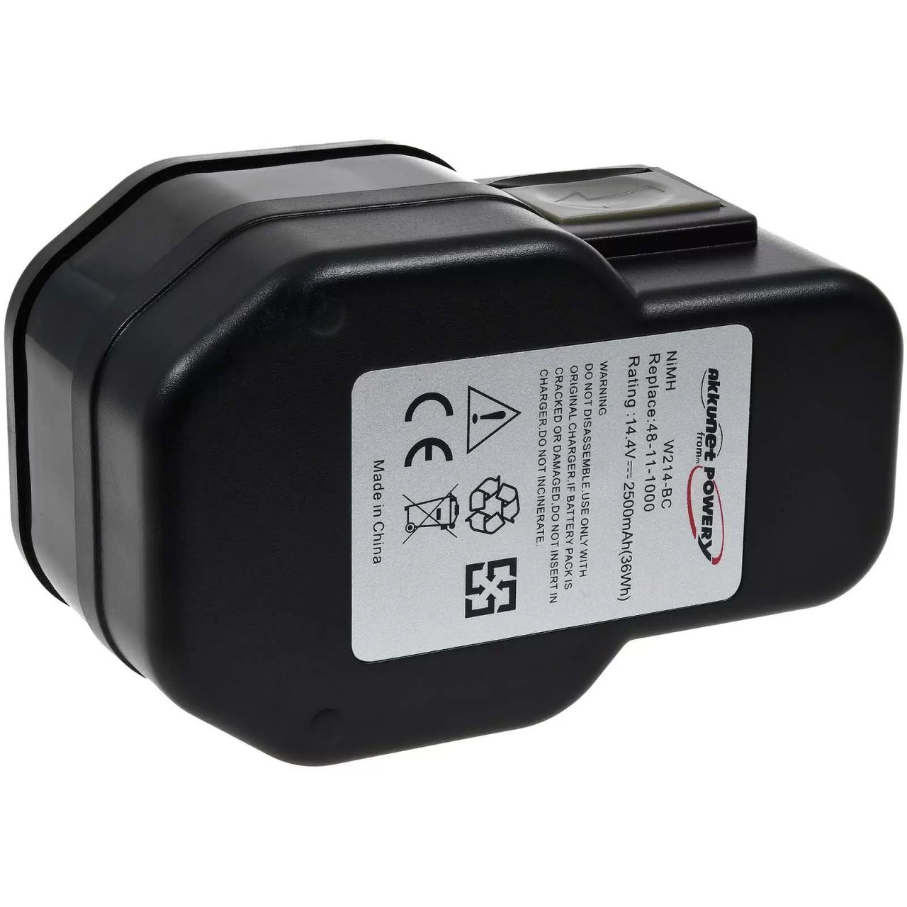 Akku für Werkzeug Milwaukee B14.4 14,4V 2500mAh