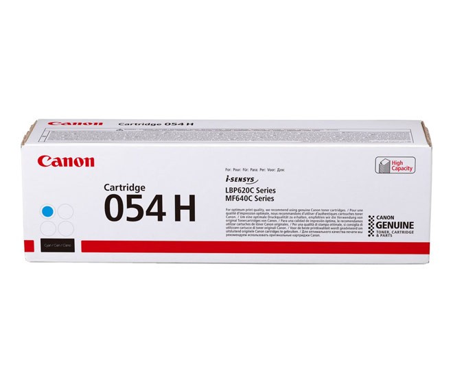 Canon Lasertoner 054H cyan 2.300 Seiten