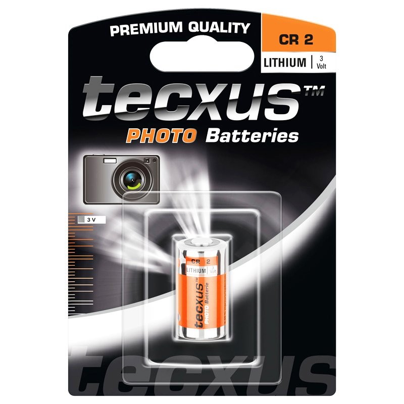 CR2 Batterie Lithium Photo tecxus 3 Volt