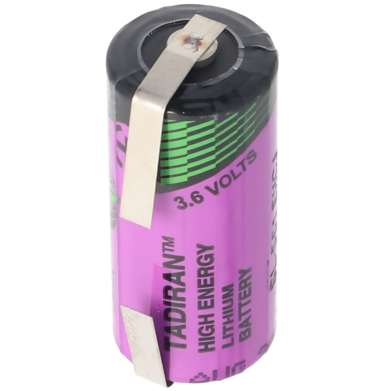 Tadiran SL-561 Lithium Batterie 3,6V 2/3 AA mit Lötfahne U-Form SL-561 EHCJ