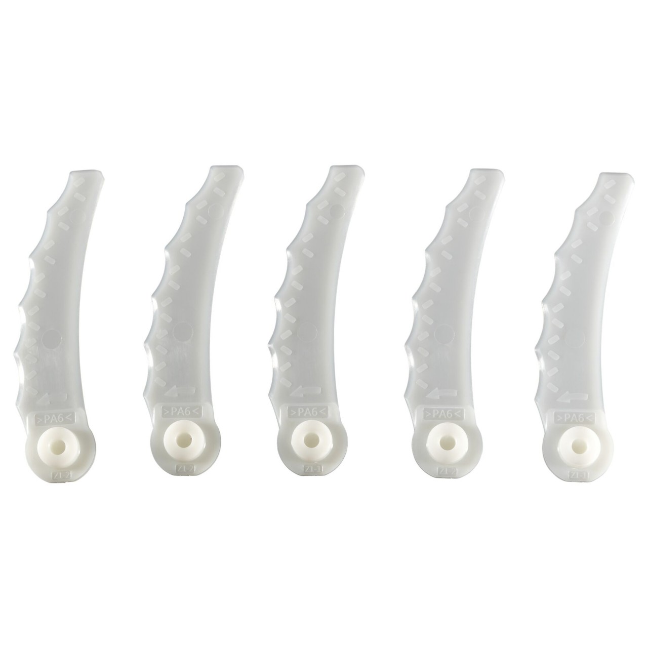 Makita 198851-4 1x5 Ersatzmesser Kunststoff für Messerkopf Makita 198848-3