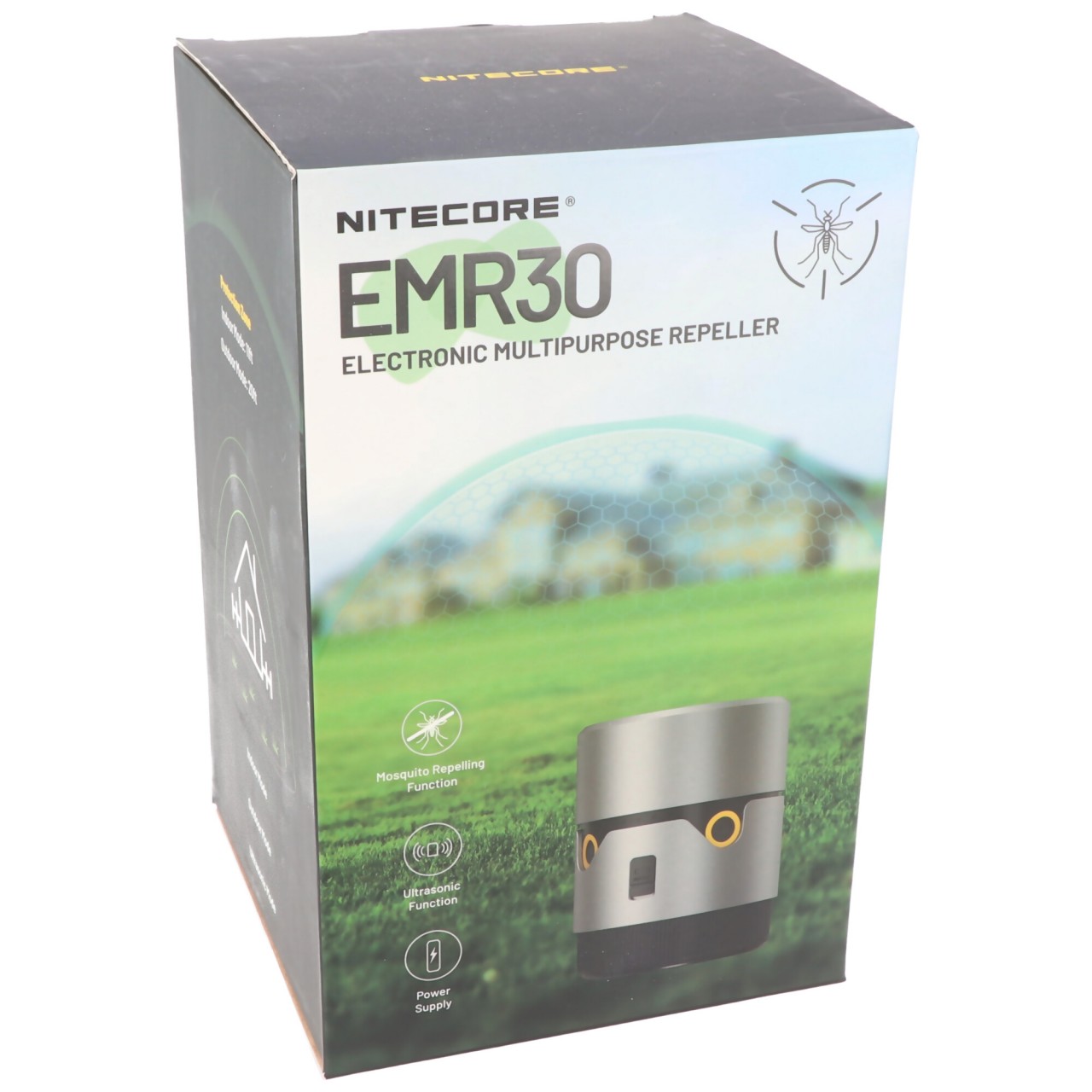 Nitecore EMR30 Mückenabwehr mit integrierter Powerbank-Funktion 10400mAh