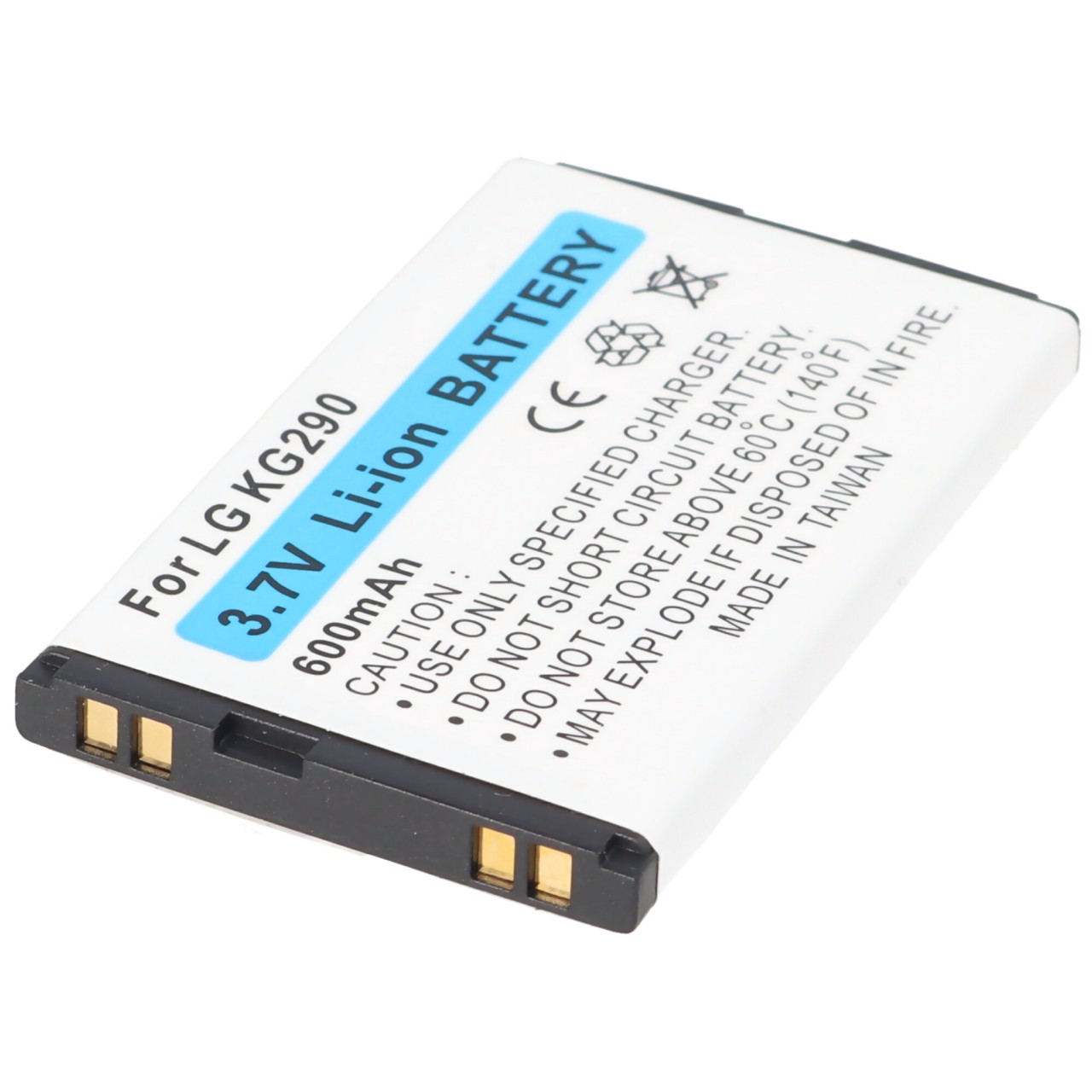 AccuCell Akku passend für LG KG290 Handy