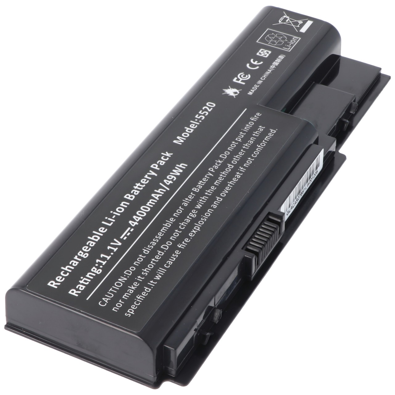 Akku passend für ACER Aspire 5310 series, 6530 series, Li-Ion, 11,1V, 4400mAh, 48,8Wh, black