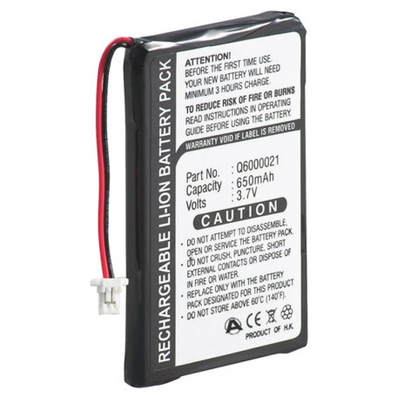 Akku passend für TomTom GPS-9821X, Q6000021, 550mAh