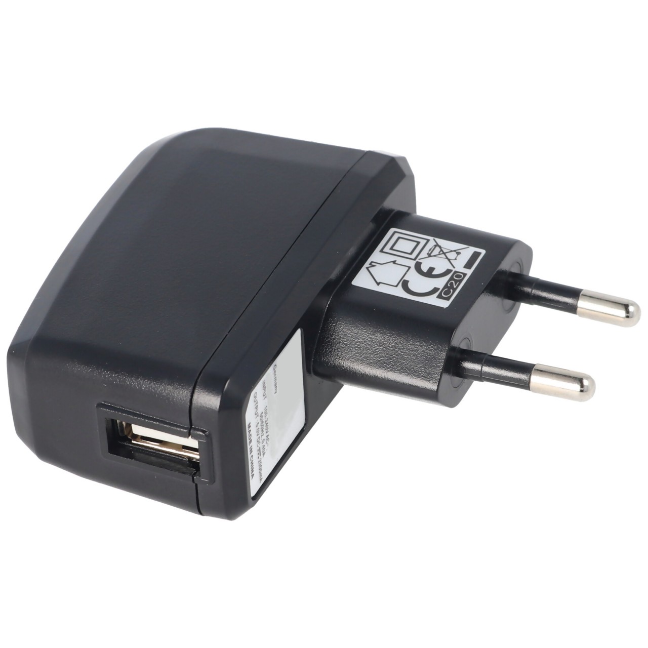 100-240 Volt USB Ladeadapter, Ausgang 5V, 2000mA USB Netzteil 2Ah