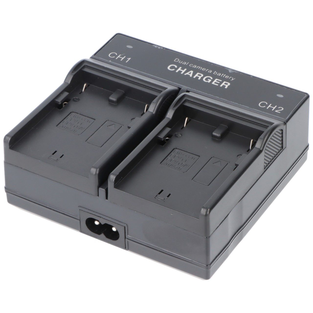 AccuCell Dual-Ladegerät für Digi-Cam-Akku Canon BP-915, BP-945, BP-970G u.a. - 1 A, 4.2/8.4 V