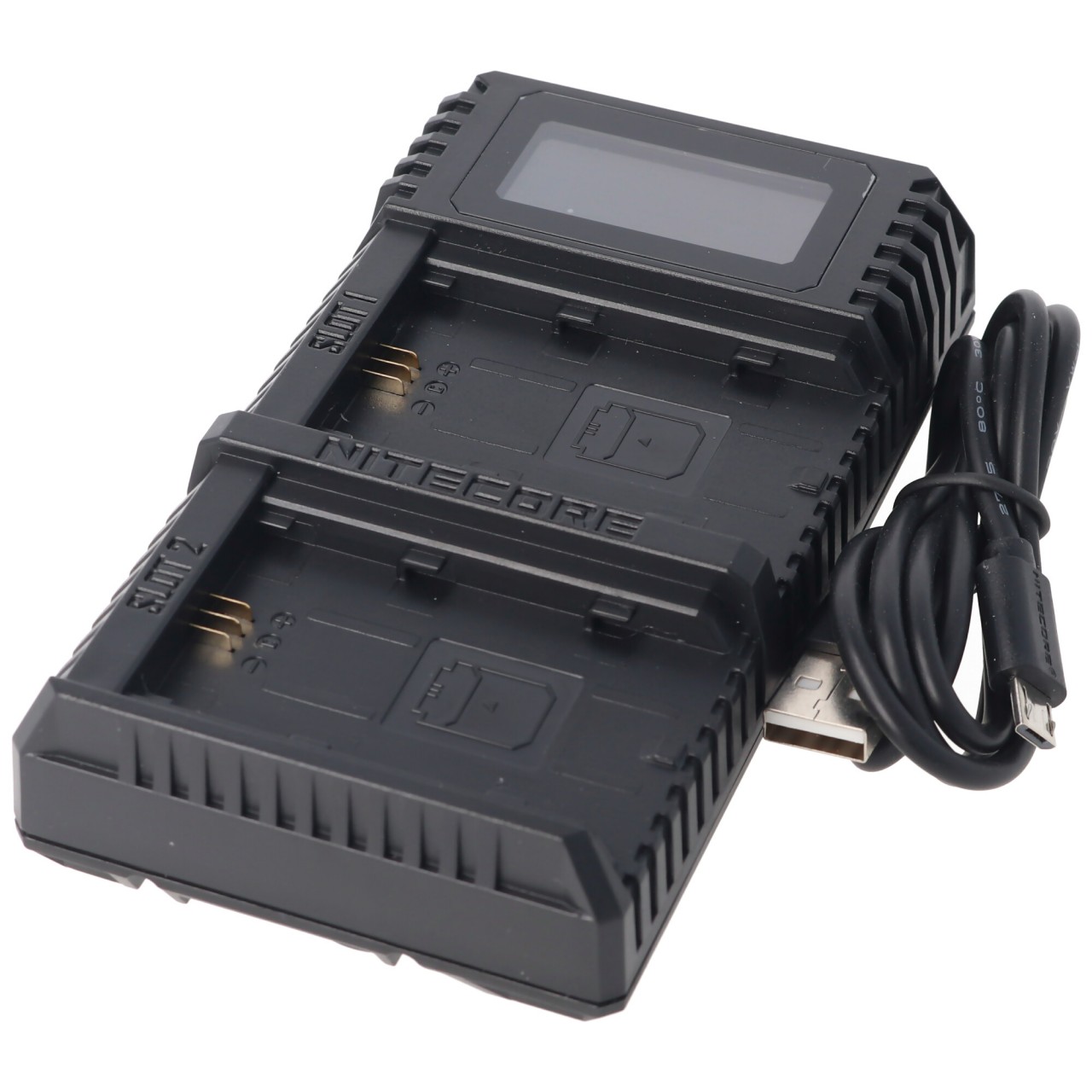 Nitecore USN4 PRO USB-Ladegerät für Sony NP-FZ100 Akku, 2fach Ladegerät