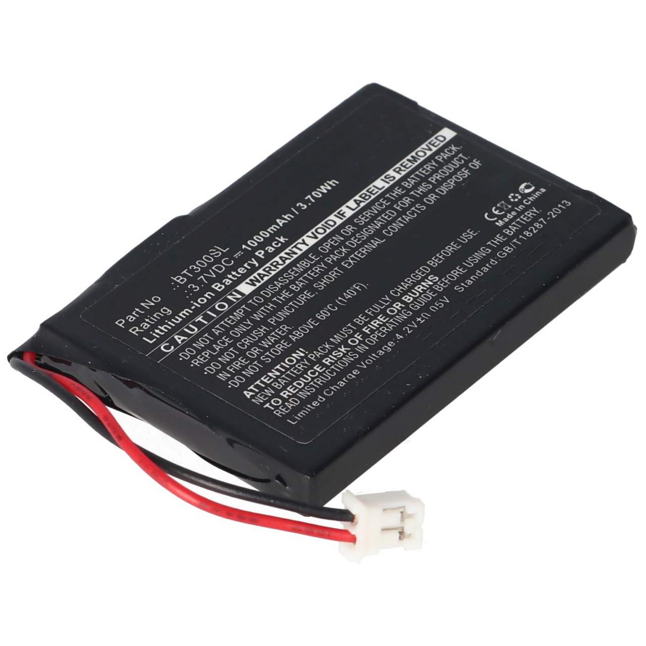 AccuCell Akku passend für HP GPS BT, 1350mAh
