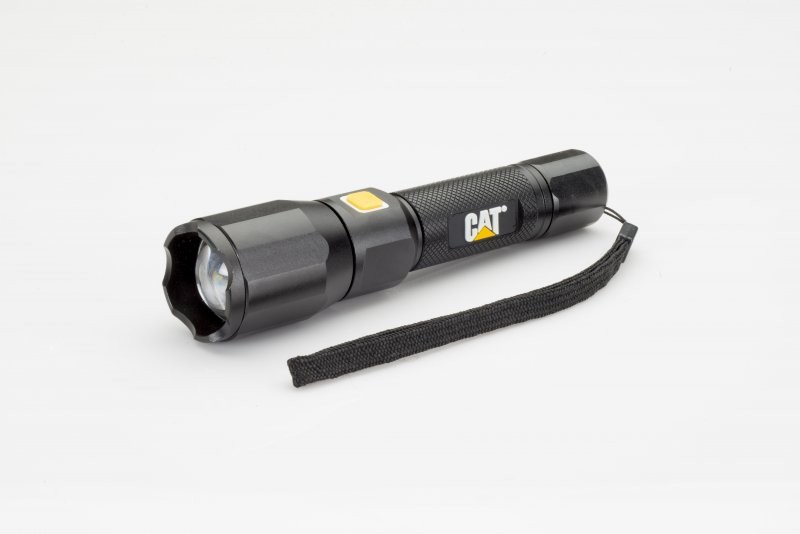 CAT CT2405 fokussierbare und aufladbare Taschenlampe mit USB Ladebuchse
