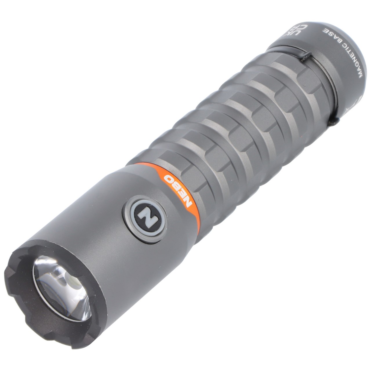 NEBO LED Taschenlampe TORCHY 2K mit bis zu 2000lm und 200m Leuchtweite integrierter 18650 Akku Li-ion 3,7V 2200mAh