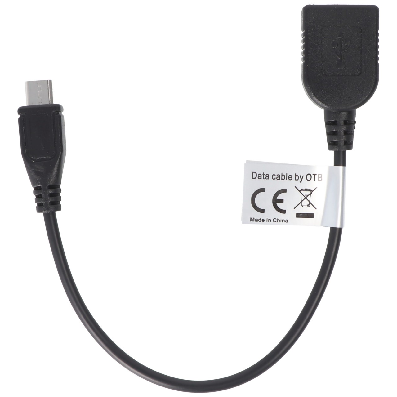 Adapterkabel Micro-USB auf USB Kabel, USB On-The-Go für Smartphones, Tablets und Camcorder