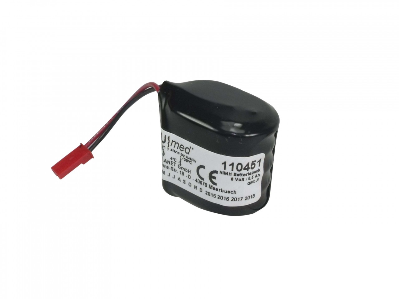 NiMH Akku passend für Dräger Desflurane Vaporizer - Typ M35526