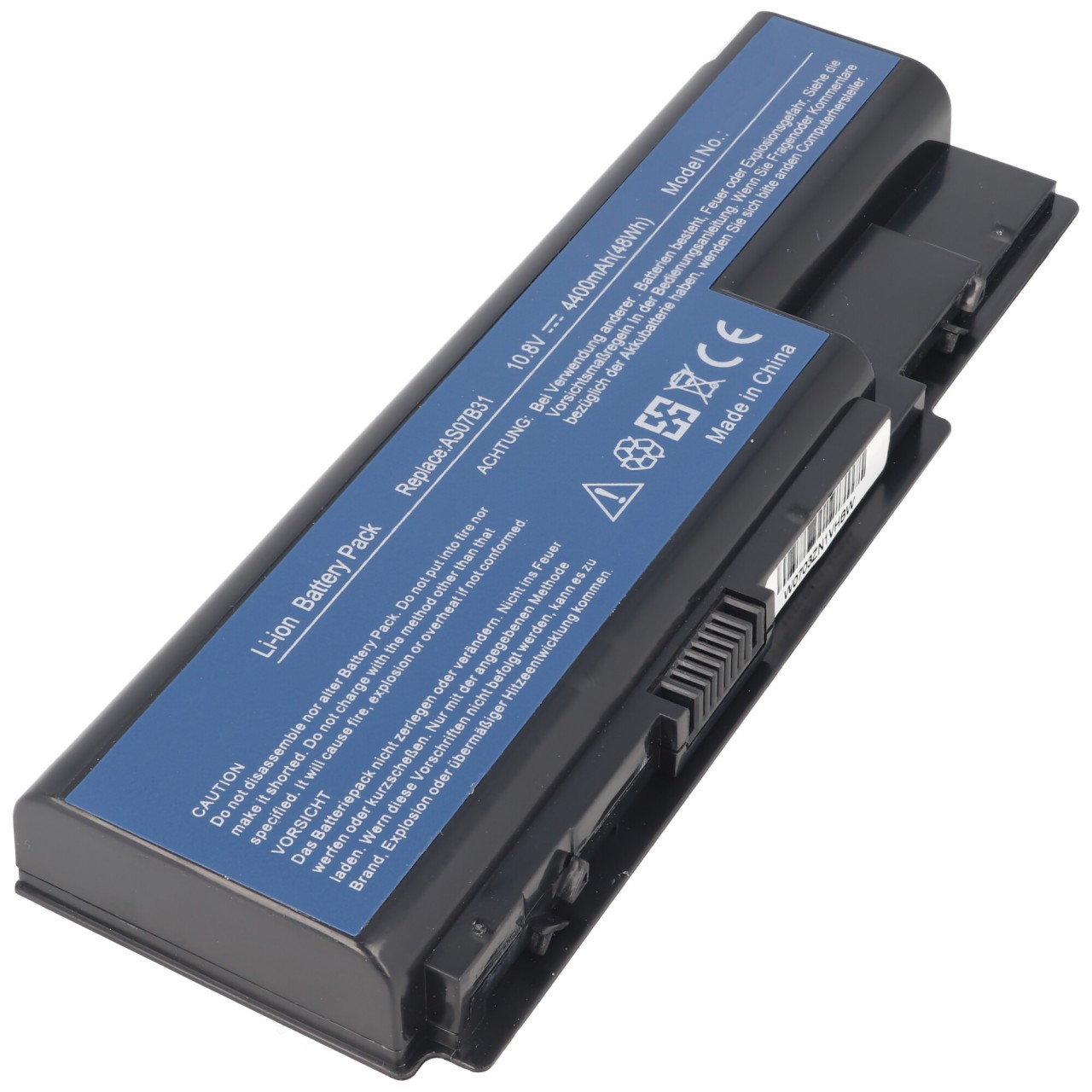 Akku passend für Acer Aspire 7738G 10,8 Volt mit 4400mAh