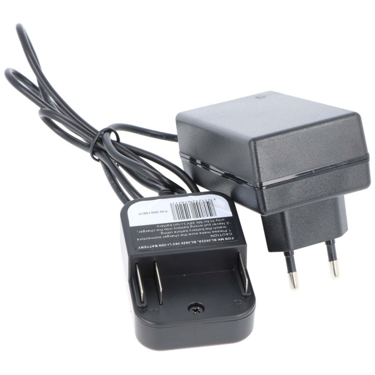 Ladegerät passend für Makita BHR261, 194874-0, BL3626, für 36 Volt Li-Ion Werkzeugakkus