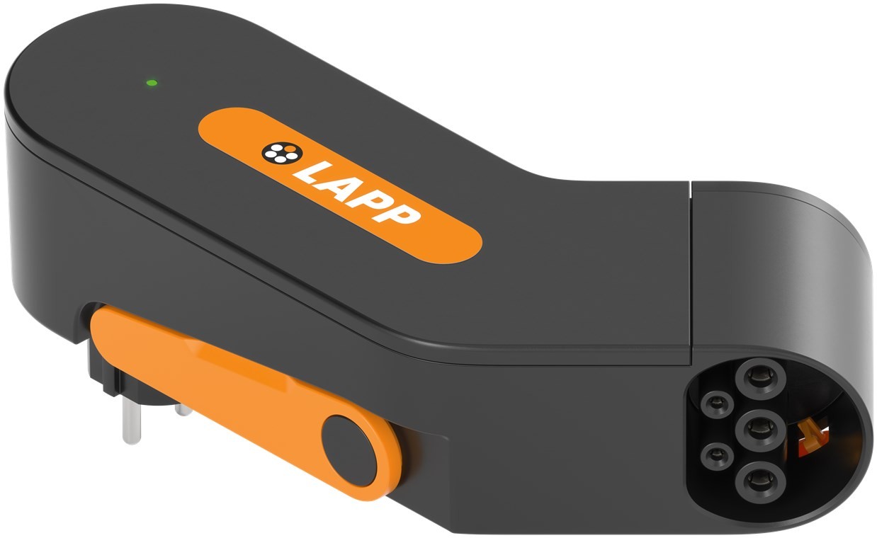LAPP MOBILITY Mobility Dock Ladegerät für Elektrofahrzeug - bis zu 2,3 kW, 10 A, 1-phasig, für das mobile Laden von Hybrid- und Elektroautos mit Typ 2-Anschluss