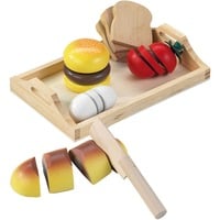Holztablett & Holzmahlzeit, Spielküche