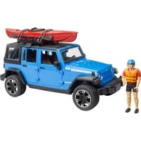 Jeep Wrangler Rubicon Unlimited mit Kajak und Figur, Modellfahrzeug