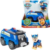 Paw Patrol - Polizei-Fahrzeug mit Chase-Figur, Spielfahrzeug