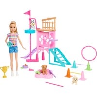 Barbie and Stacie to the Rescue Hündchenspielplatz-Spielset , Puppe