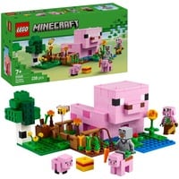 21268 Minecraft Das Babyschwein-Haus, Konstruktionsspielzeug