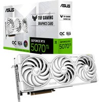 GeForce RTX 5070 Ti TUF GAMING OC WHITE Edition, Grafikkarte
